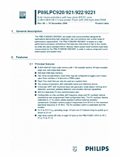 DataSheet P89LPC922 pdf